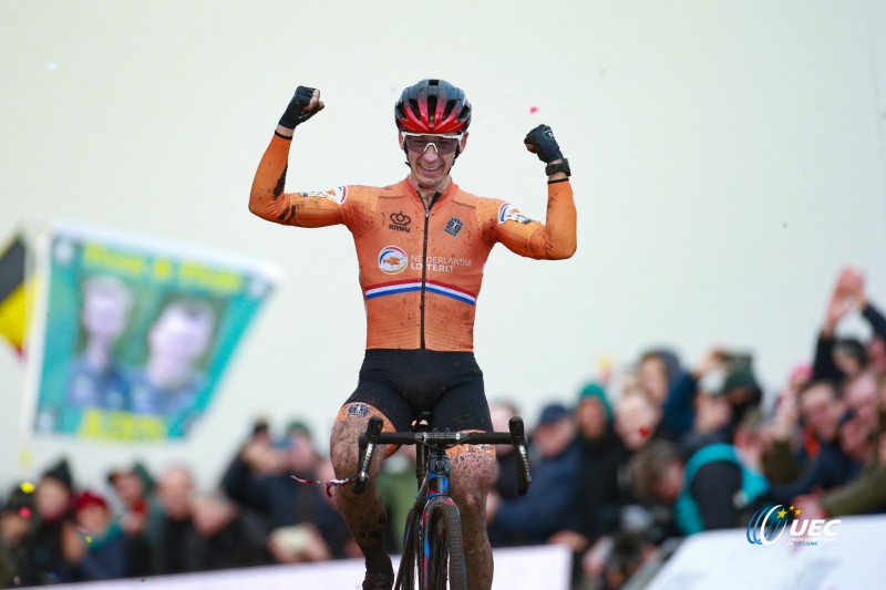 2021 UEC Cyclo-cross European Championships - Col du Vam - Drenthe - Men Elite - 07/11/2021 - Lars Van Der Haar (NED) - photo Davy Rietbergen/CV/BettiniPhoto?2021